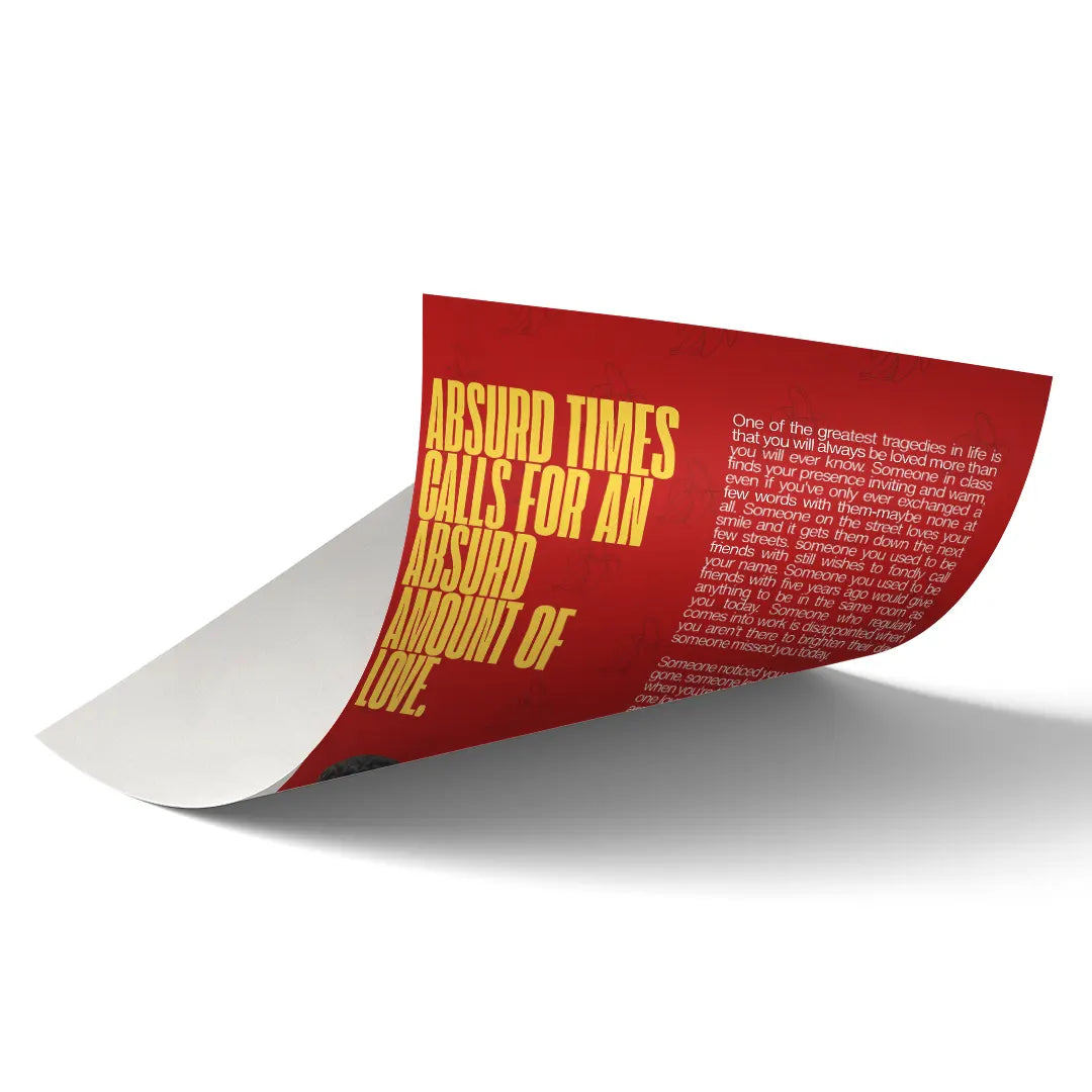 Absurd Amount Of Love art poster 2