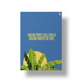 Absurd Amount Of Love Typography art poster 1