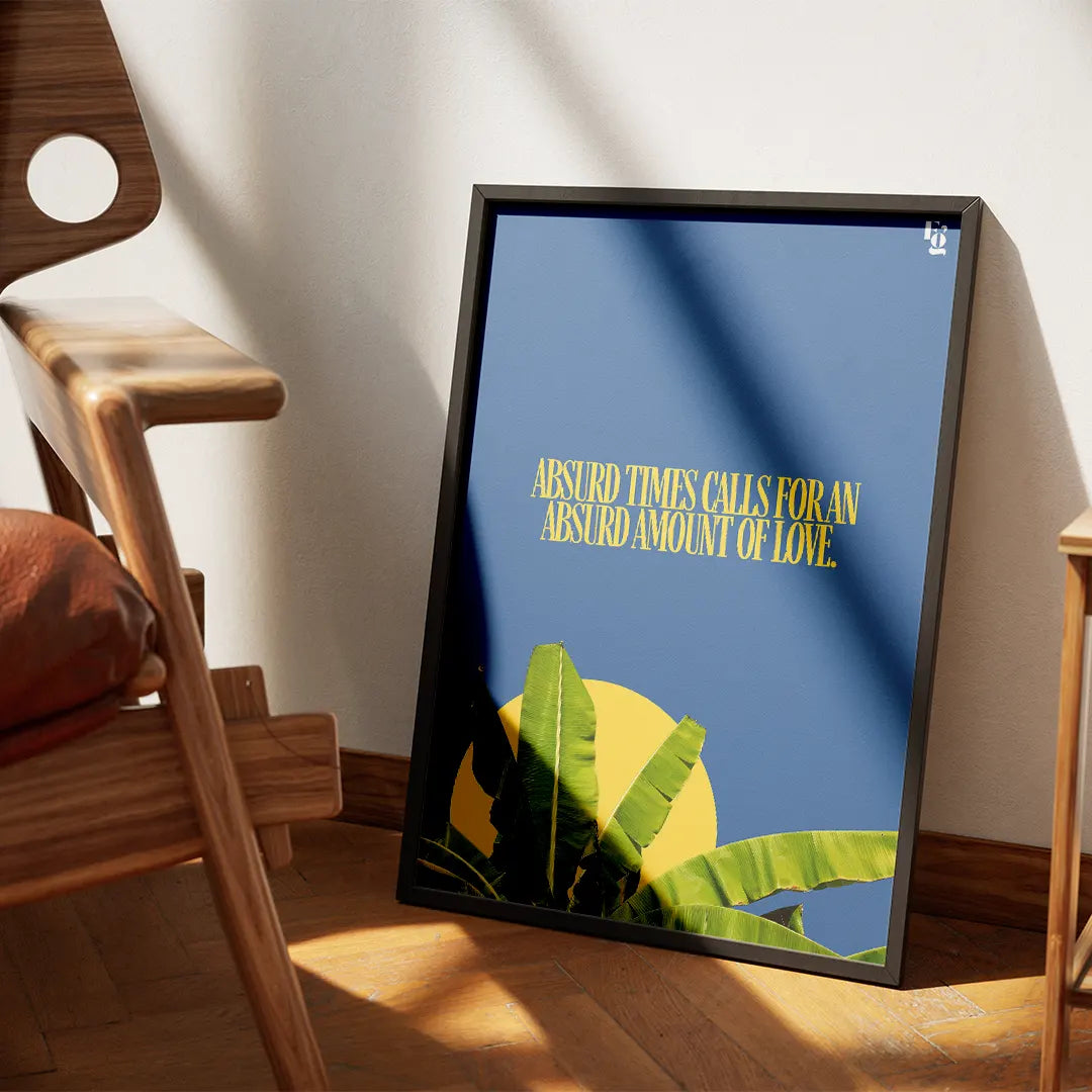 Absurd Amount Of Love Typography frame 1