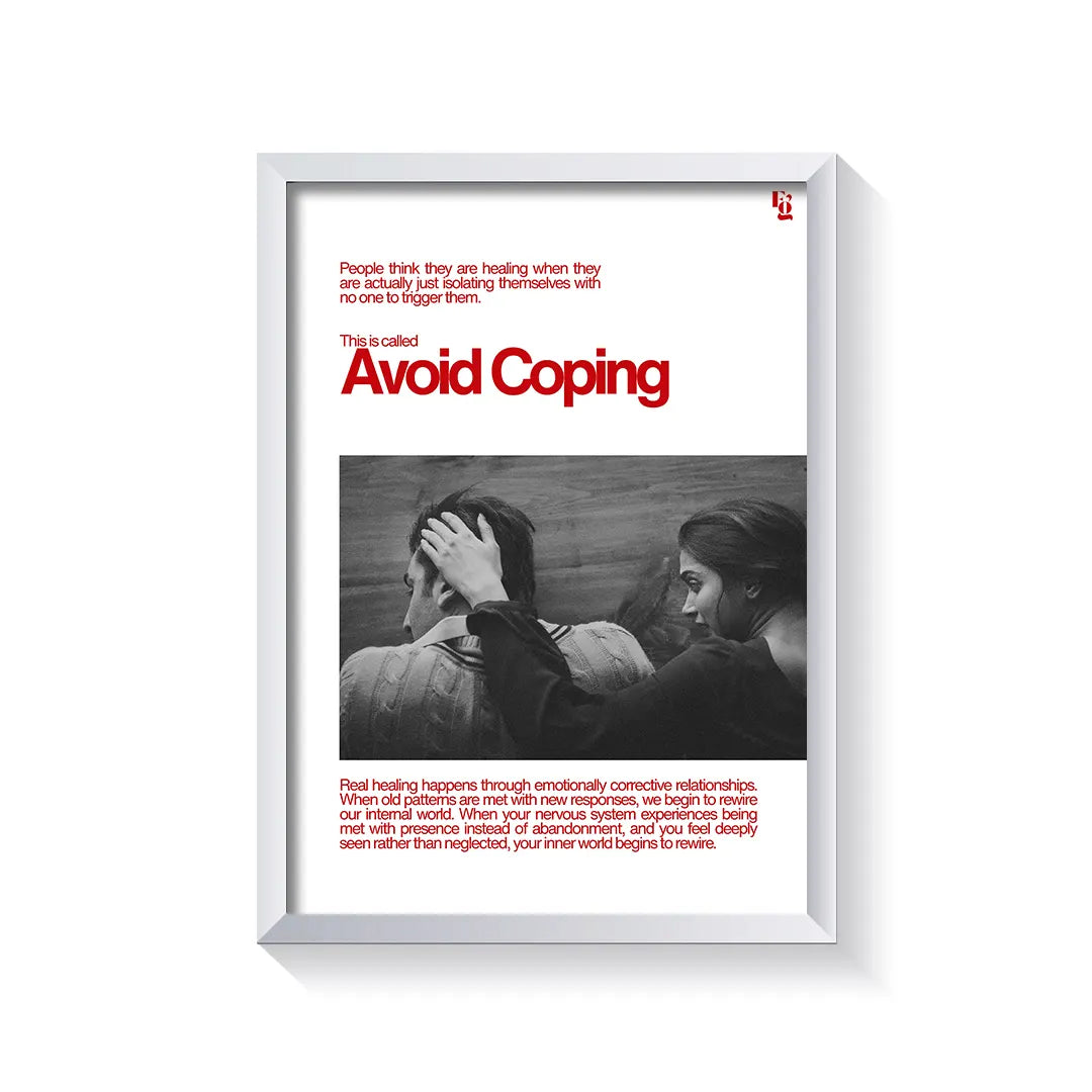 Avoid Coping V2 frame white