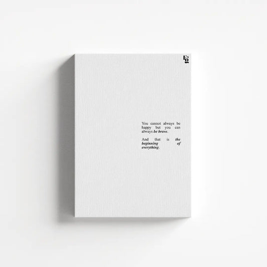 Be Brave canvas 1
