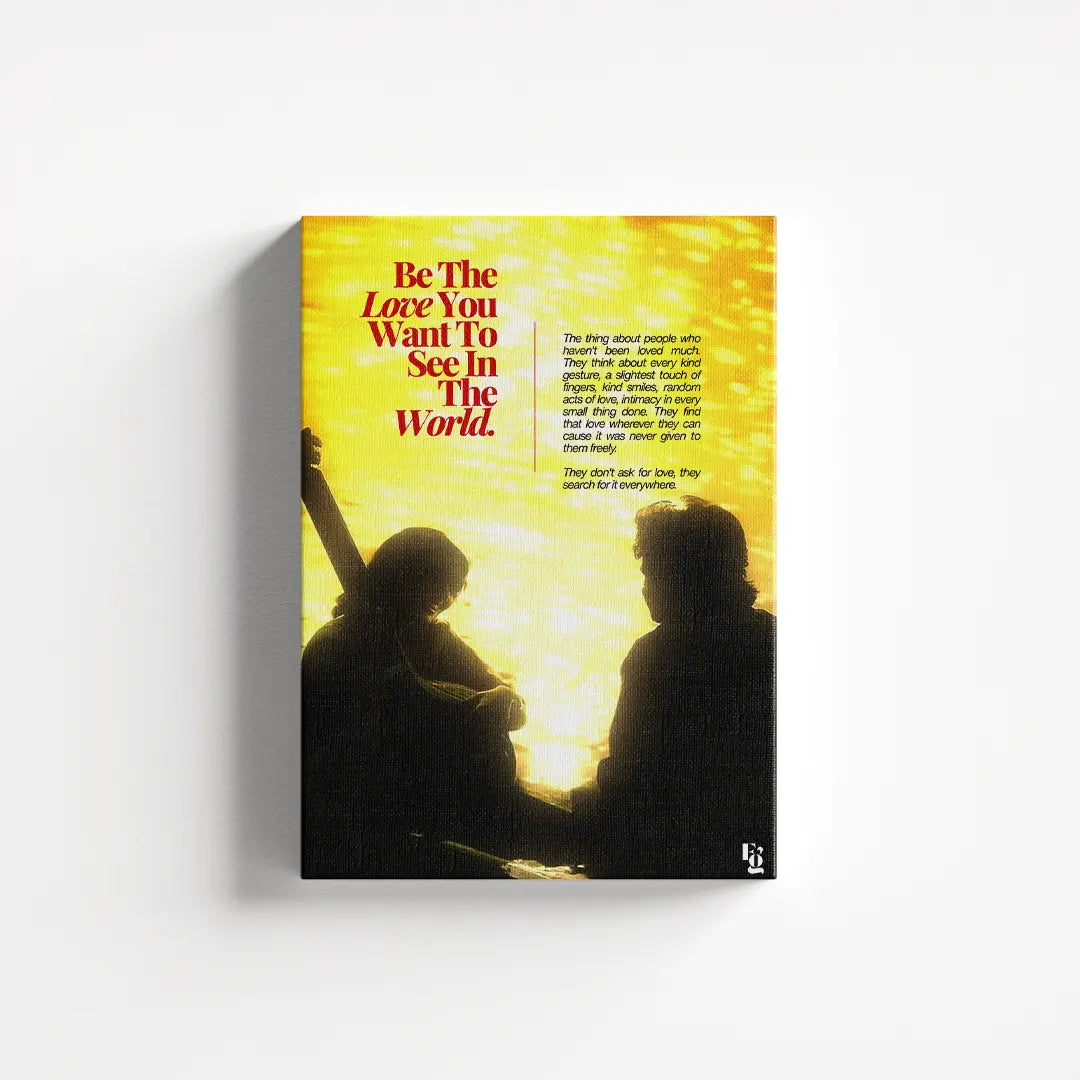 Be The Love canvas 1