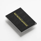 Being A Good Person Typography canvas 5