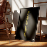 Being A Good Person Typography frame 3
