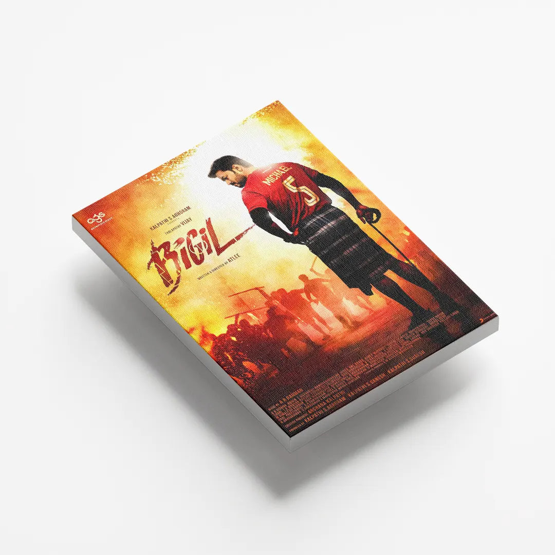 Bigil 2019 V1 Original Movie canvas 5