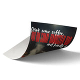 Coffee and Kill Leo Vijay art poster 2