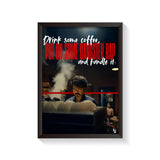 Coffee and Kill Leo Vijay frame black