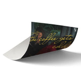 Coffee Gets Cold art poster 2