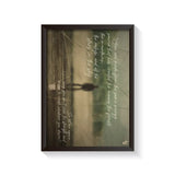 Create Whatever You Desire frame black