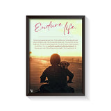 Endure Life frame black
