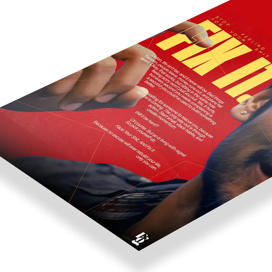Fix It art poster 3