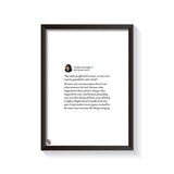 Grateful For What I Had frame black