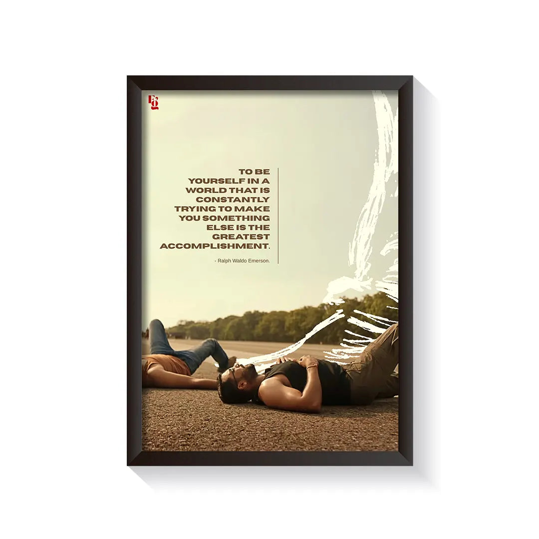 Greatest Accomplishment frame black