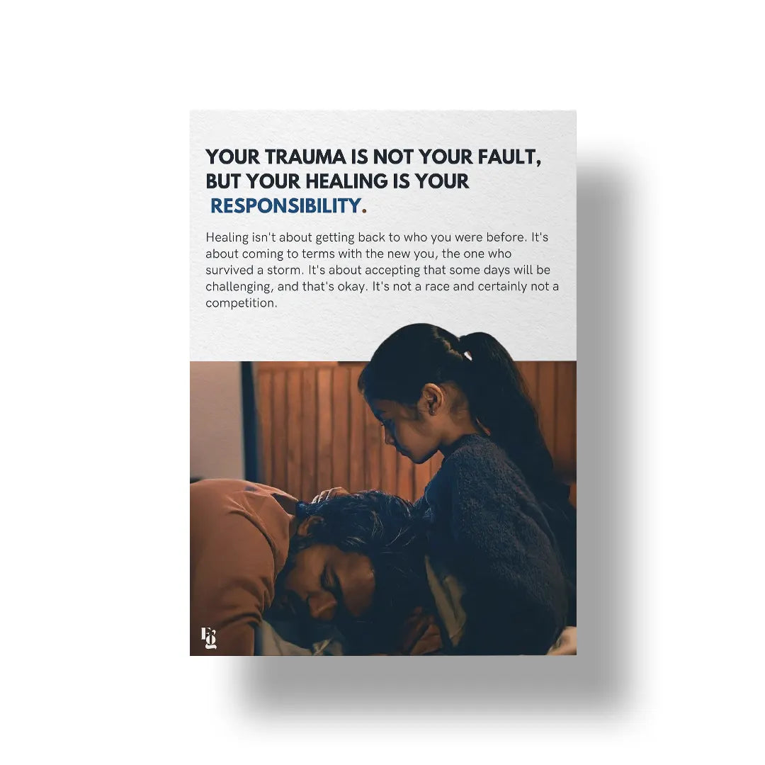 Healing Is Your Responsibility art poster 1