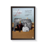 Her Final Act Of Love frame black