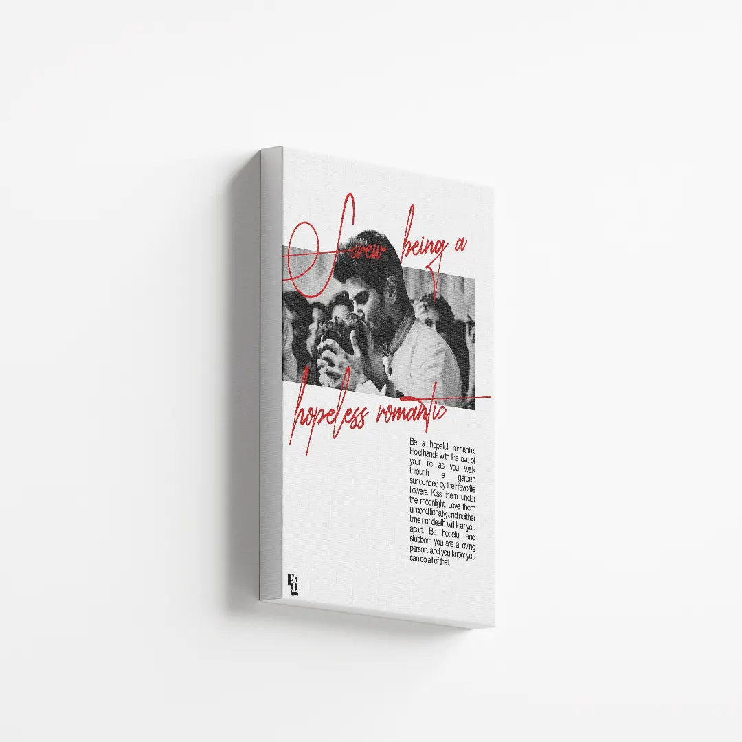 Hopeful Romantic canvas 2