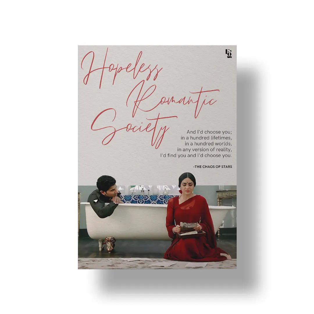 Hopeless Romantic Society art poster 1