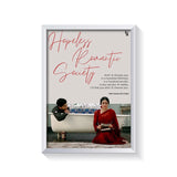 Hopeless Romantic Society frame white