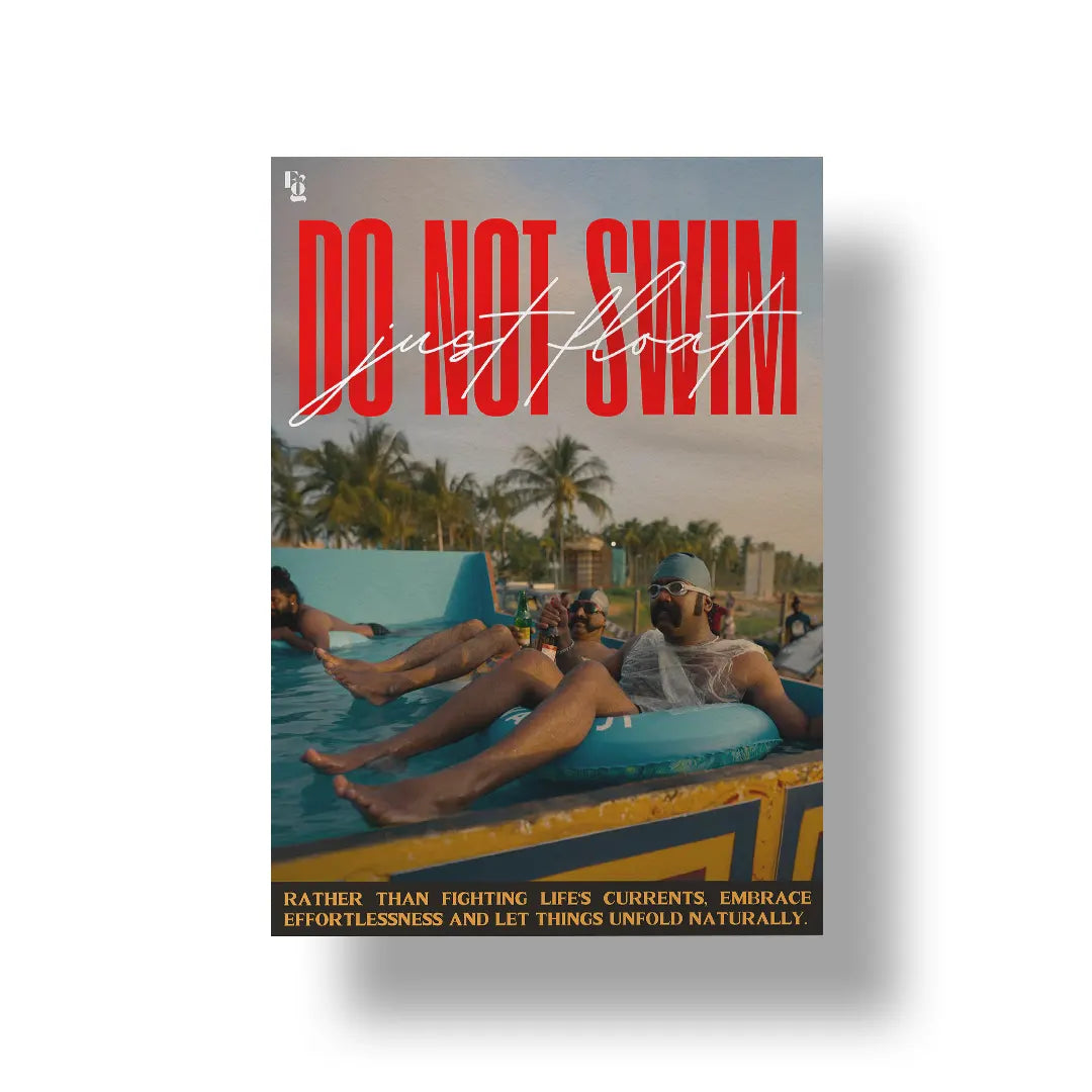 Just Float art poster 1