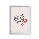 Last Forever frame white