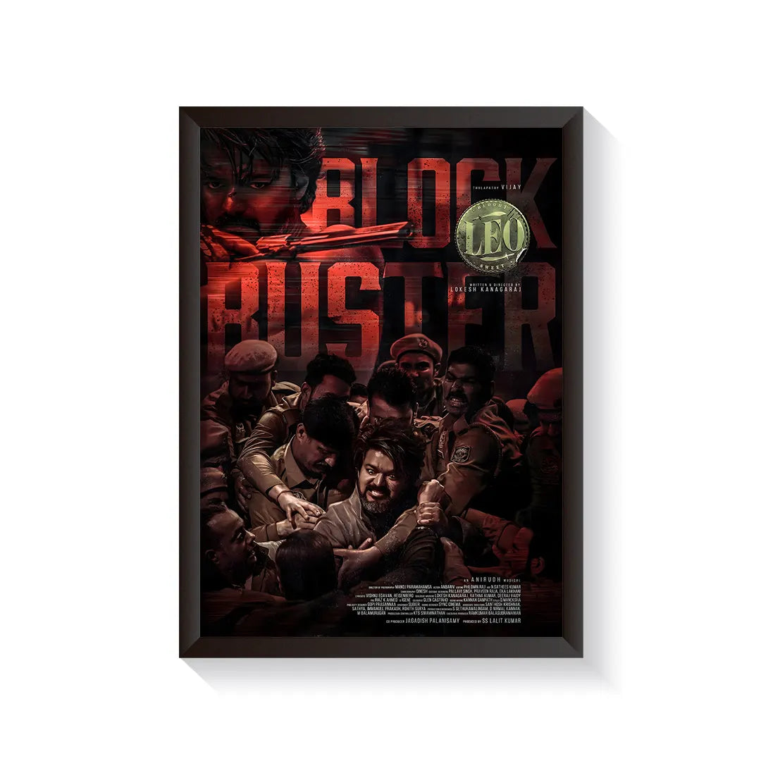 Leo 2023 V4 Original Movie frame black