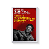 Let It Happen frame white