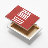 Let Them Typography canvas 6