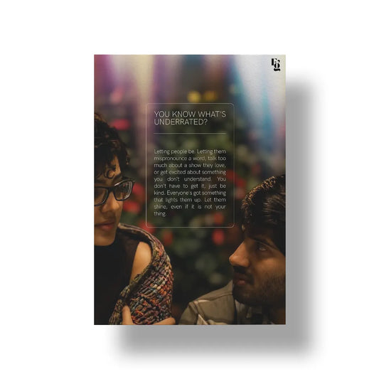 Letting People Be art poster 1