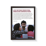 Love Beyond Perfection frame black