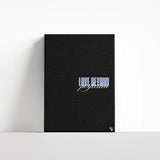 Love Beyond Perfection Typography canvas 4