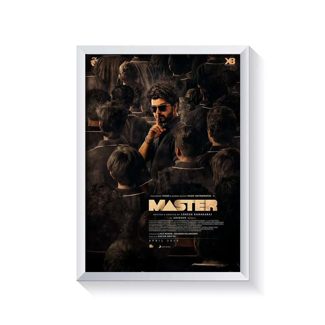 Master 2021 V2 Original Movie frame white
