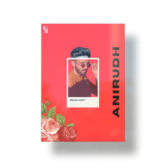 Music Director X Anirudh metal poster 1