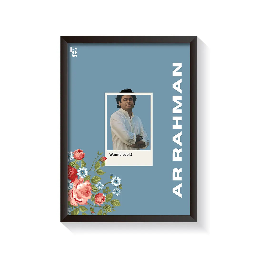 Music Director X Ar Rahaman frame black