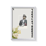 Music Director X Harris Jayaraj frame white