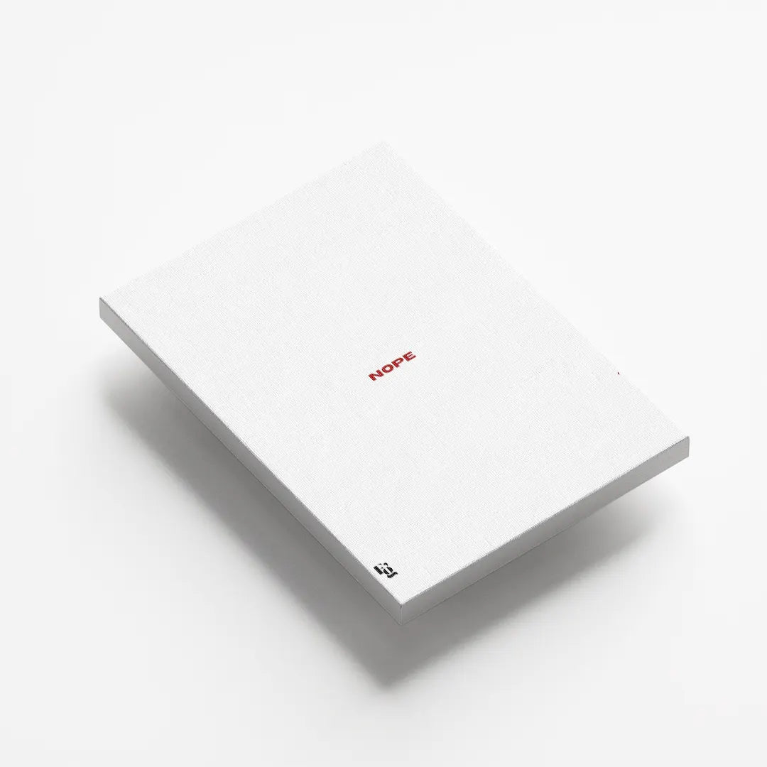 Nope Typography canvas 5
