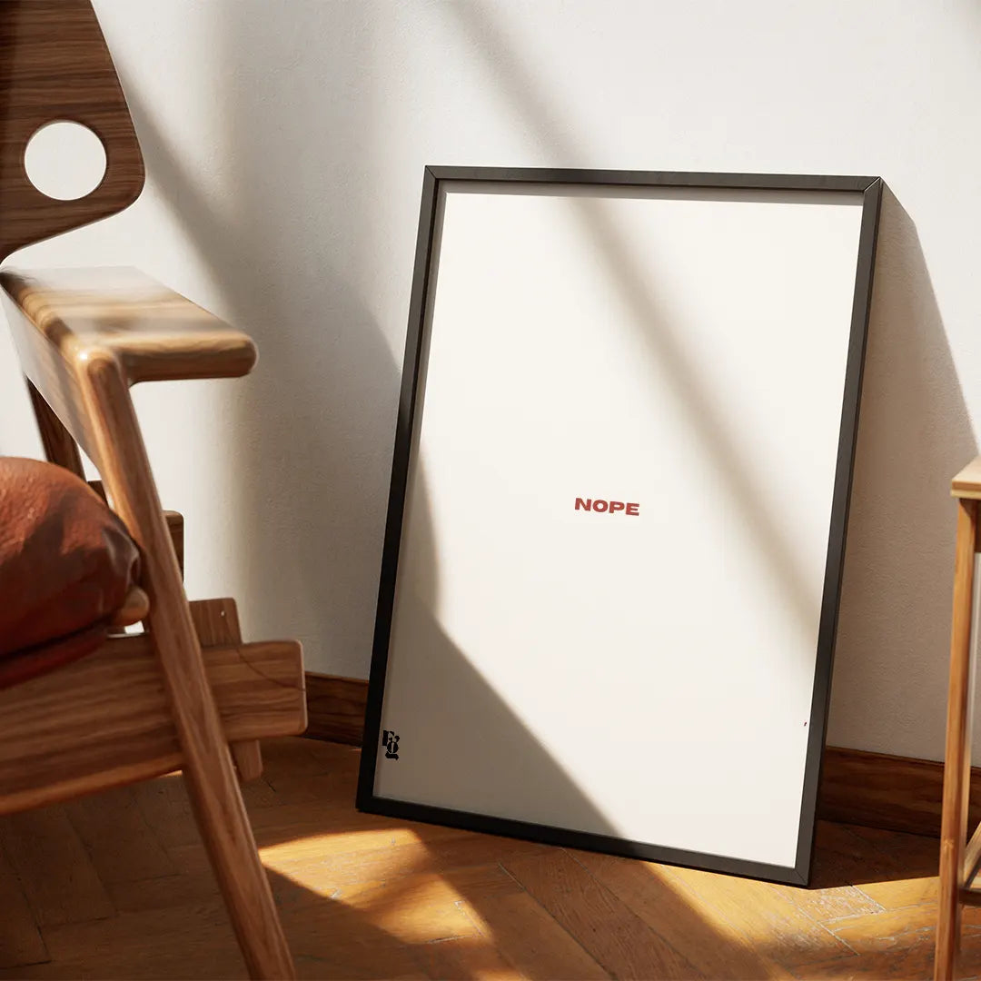 Nope Typography frame 1