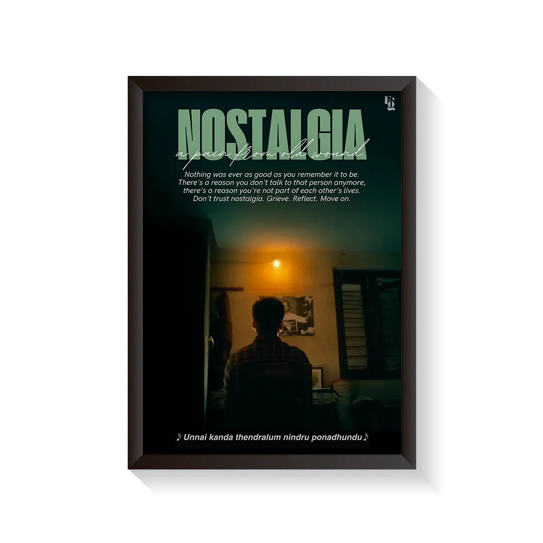 Nostalgia frame black