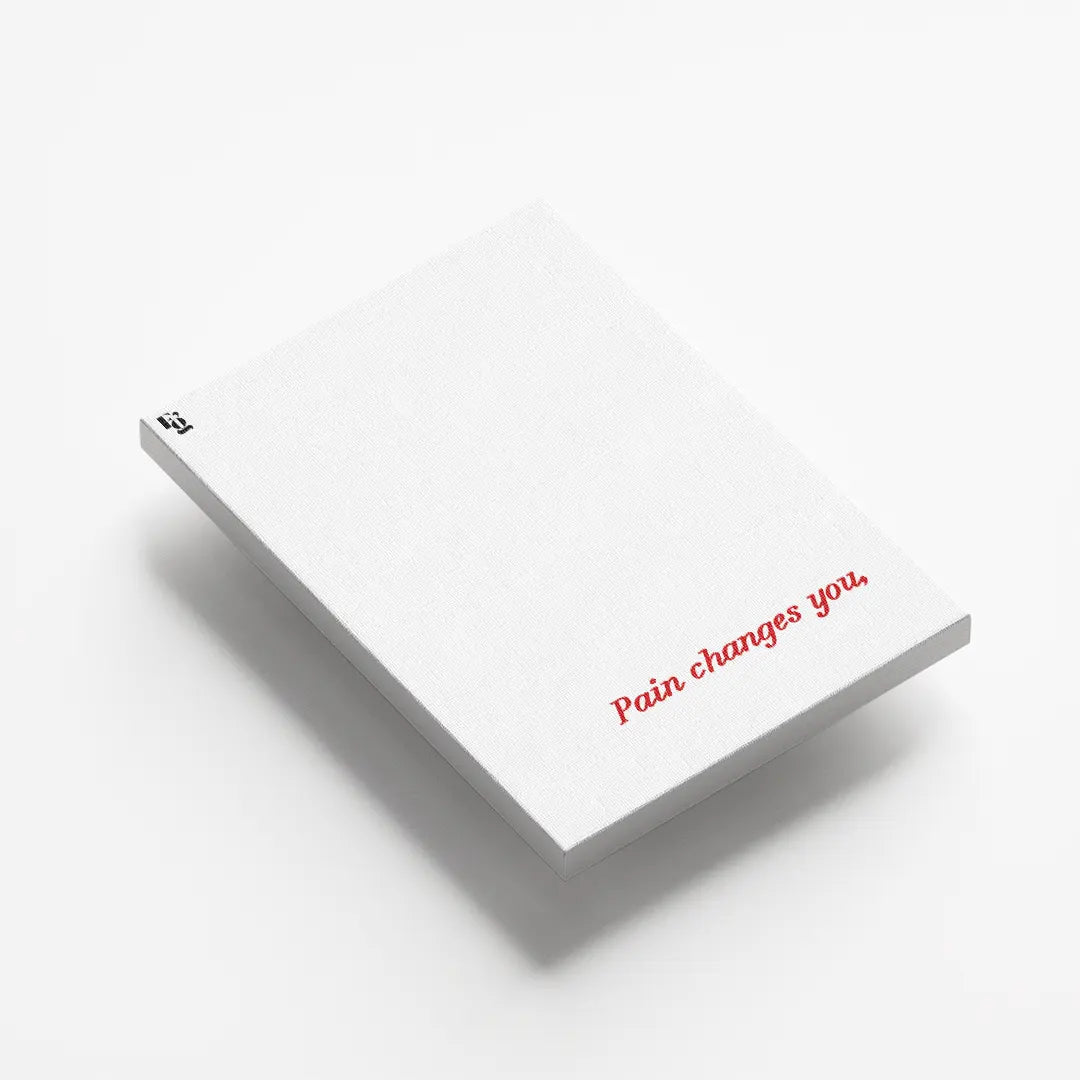 Pain Changes You Typography canvas 5