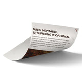 Pain Is Inevitable art poster 2