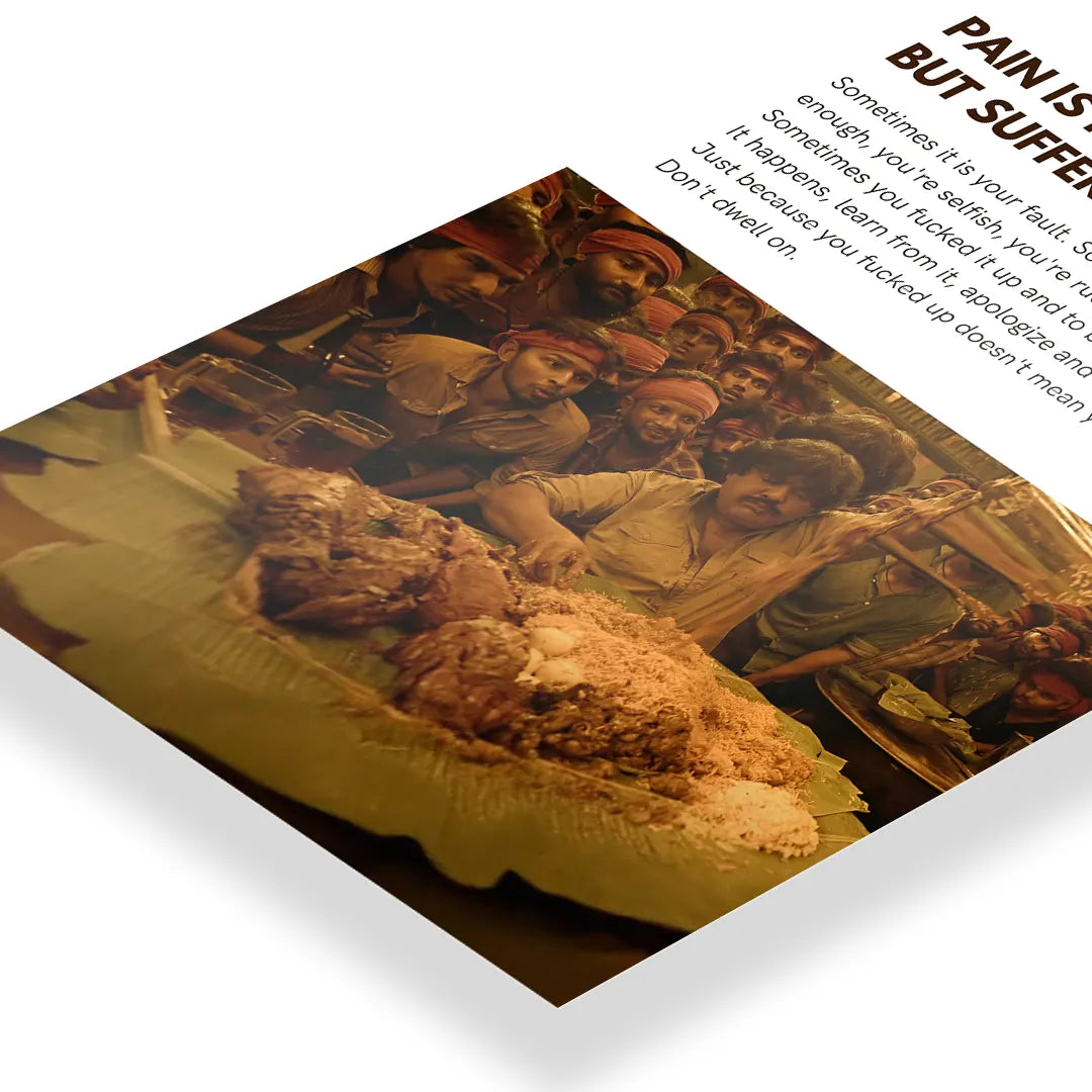 Pain Is Inevitable art poster 3