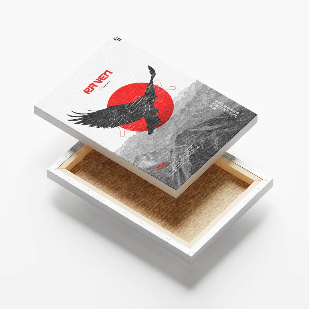 Raven canvas 6