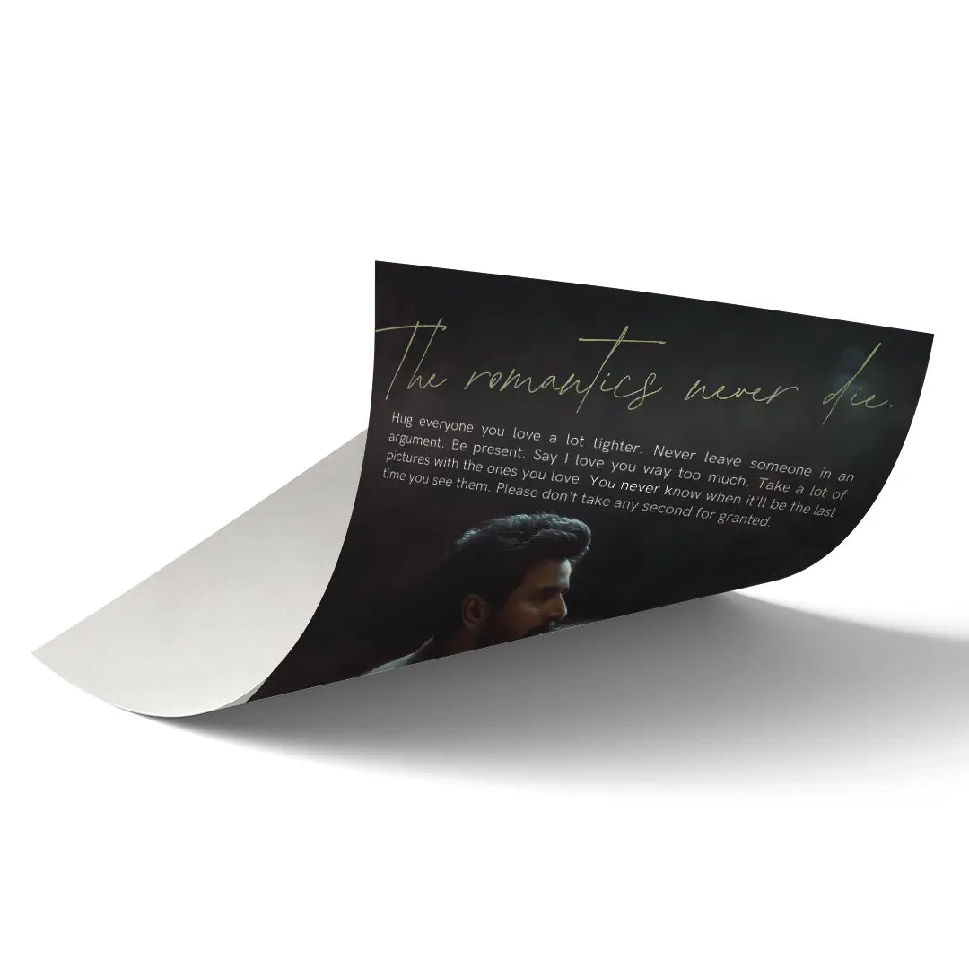 Romantics Never Die art poster 2