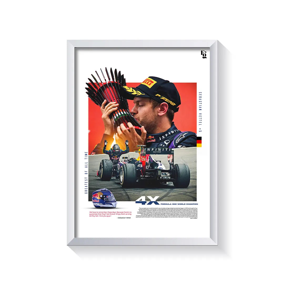 Sebastian Vettal frame white