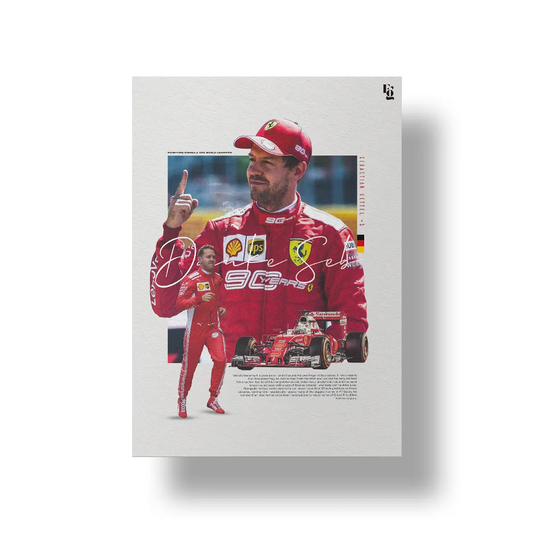 Sebastian Vettal II art poster 1