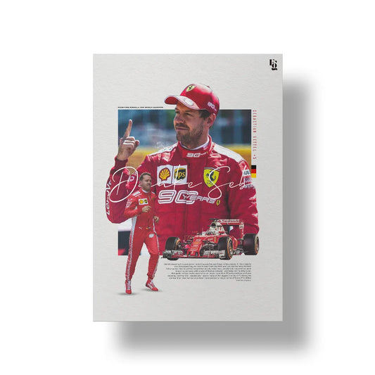 Sebastian Vettal II art poster 1