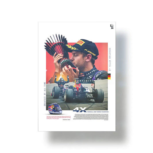 Sebastian Vettal metal poster 1