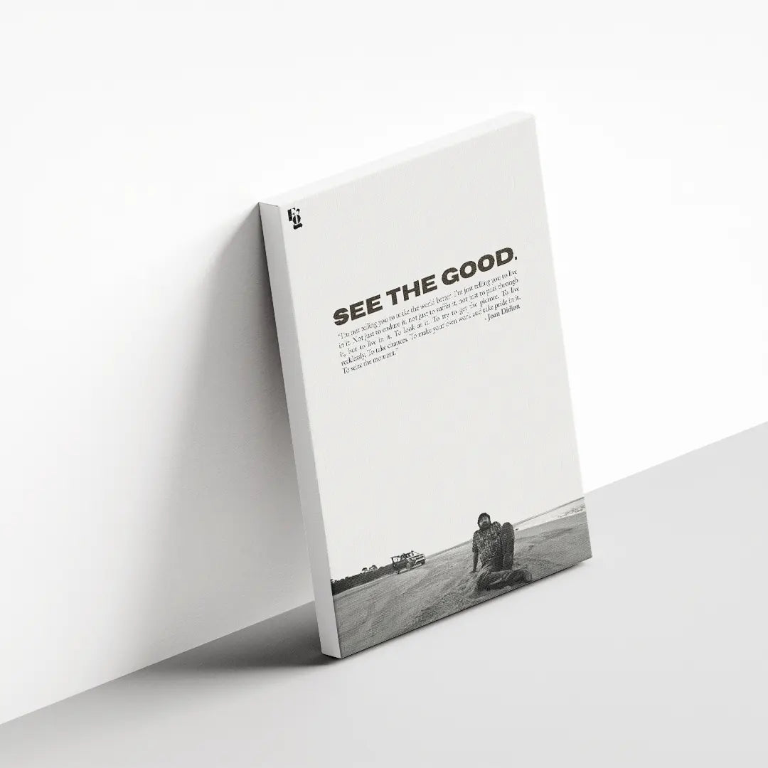See The Good canvas 3