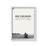 See The Good frame white