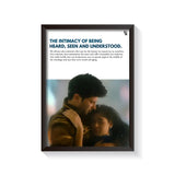 Seen And Understood frame black