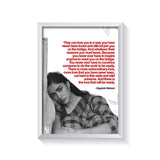 She Madly In Love With You frame white
